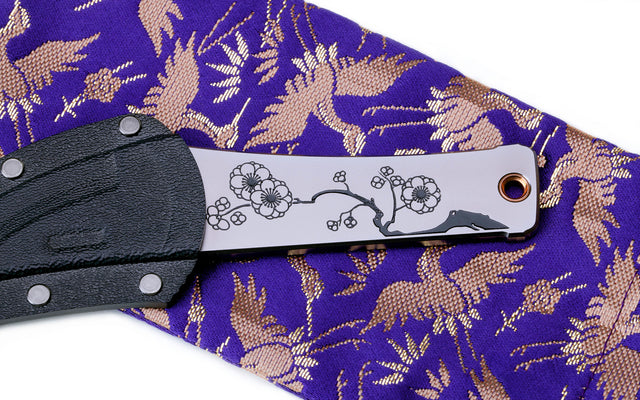 ROCKSTEAD, ROCKSTEAD CHOU, ROCKSTEAD CHOU-Plum-HPC , CHOU-Plum-HPC , Neckknife, neck knife, EDC, EDC Messer, EDC knife, Every Day Carry Messer, Every Day Carry knife, YXR-7, Klingenstahl YXR-7, blade steel YXR-7