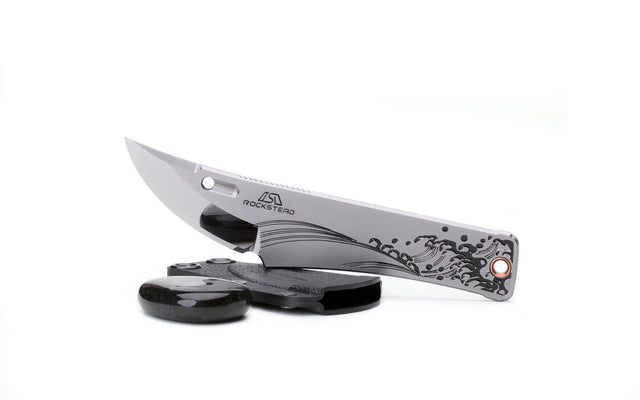 ROCKSTEAD, ROCKSTEAD CHOU, ROCKSTEAD CHOU-Wave-HPC , CHOU-Wave-HPC , Neckknife, neck knife, EDC, EDC Messer, EDC knife, Every Day Carry Messer, Every Day Carry knife, YXR-7, Klingenstahl YXR-7, blade steel YXR-7