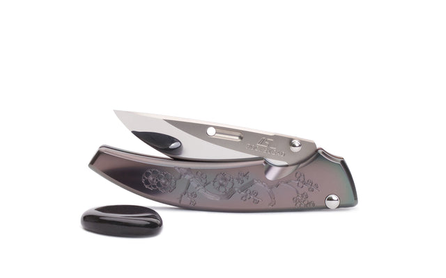 ROCKSTEAD , ROCKSTEAD SHU, ROCKSTEAD SHU C-ZDP (DP), SHU C-ZDP (DP), ROCKSTEAD Klappmesser, ROCKSTEAD folding knife, Gentlemanmesser, gentleman knife, Taschenmesser, pocket knife, Klingenstahl ZDP-189, blade steel ZDP-189