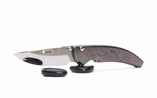 ROCKSTEAD , ROCKSTEAD SHU, ROCKSTEAD SHU C-ZDP (DP), SHU C-ZDP (DP), ROCKSTEAD Klappmesser, ROCKSTEAD folding knife, Gentlemanmesser, gentleman knife, Taschenmesser, pocket knife, Klingenstahl ZDP-189, blade steel ZDP-189