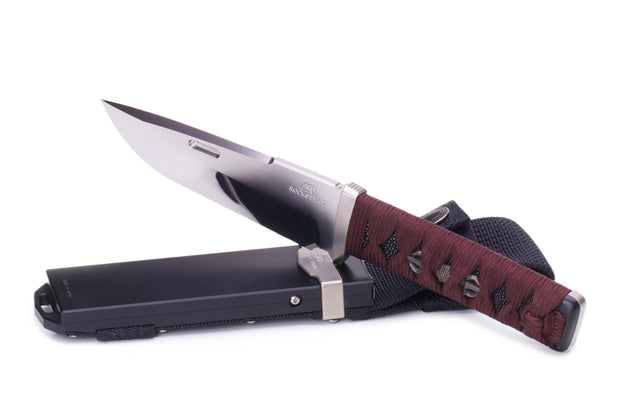 ROCKSTEAD , ROCKSTEAD GI, ROCKSTEAD GI-ZDP,  SGI-ZDP, ROCKSTEAD Fixmesser, ROCKSTEAD sheath knife, Jagdmesser, hunting knife, Klingenstahl ZDP-189, blade steel ZDP-189, Katana